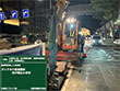 主）金沢停車場線　雪寒地域道路工事（消雪配管工）